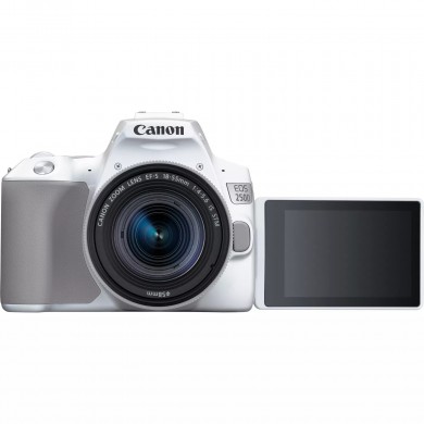 DSLR Camera CANON EOS 250D 18-55 f/3.5-5.6 IS STM White (3458C003)