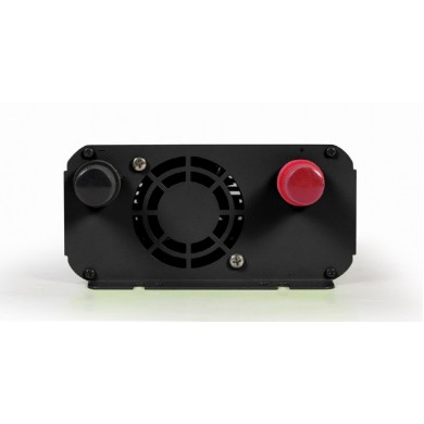 EnerGenie EG-PWC1200-01, 12 V Car power inverter, 1200 W, with USB port / 5V-1A, Input: 10-16 VDC (accumulator directly) - Output: 230 VAC +/- 10% at 50 Hz (+/-3Hz), modified sine wave