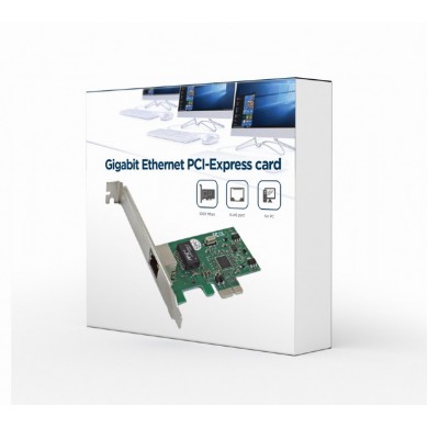 PCIe / Gigabit Ethernet Adapter / Gembird NIC-GX1