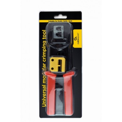 Gembird T-WC-05, Universal modular crimping & cutting tool, RJ45 / RJ12 / RJ11