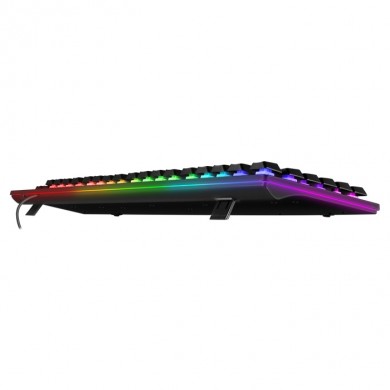 SVEN KB-G8000 Gaming Keyboard, membrane with tactile feedback,105 keys, 20 Fn-keys, Backlight, 1.8m, USB, Рус/Укр/Eng, Black