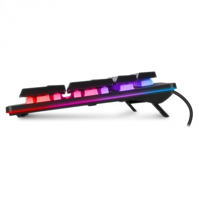 SVEN KB-G8000 Gaming Keyboard, membrane with tactile feedback,105 keys, 20 Fn-keys, Backlight, 1.8m, USB, Рус/Укр/Eng, Black