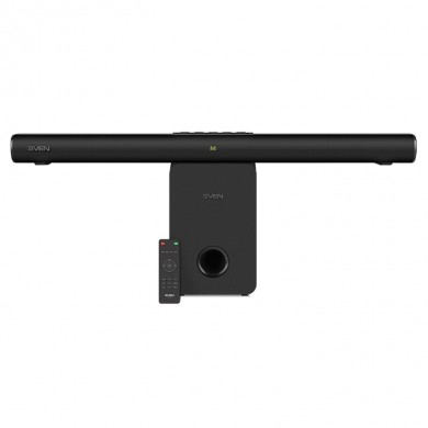 SVEN Soundbar SB-2150A, black (180 W, USB, display, RC, Optical, Bluetooth, wireless subwoofer)