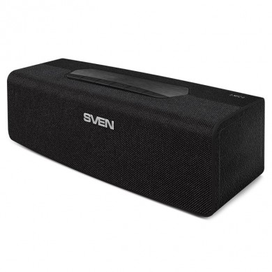 SVEN PS-192, black (16W, Bluetooth, FM, USB, microSD, 2400mA*h)