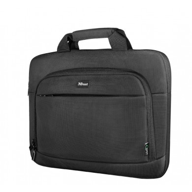 Trust NB bag 14&rdquo; - Eco-friendly Slim laptop bag for 14&rdquo;  laptops, Black