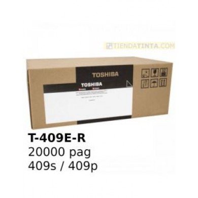 Toner Toshiba T-409E-R (Estimated Yield 20,000 pages 5%) for e-STUDIO 409S