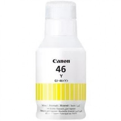 Ink Bottle Canon GI-46 Y, Yellow (4429C001), 135ml, 14000 p. (Eco 21000 p.) for MAXIFY GX3040 MAXIFY GX4040 MAXIFY GX5040 MAXIFY GX5140 MAXIFY GX5540 MAXIFY GX6040 MAXIFY GX6140 MAXIFY GX6540 MAXIFY GX7040 MAXIFY GX7140