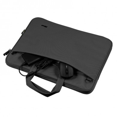 Trust NB bag 16&rdquo; Bologna, Eco-friendly Slim laptop bag for 16&rdquo; laptops, (410 x 290mm), Black