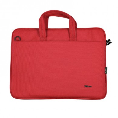 Trust NB bag 16&rdquo; Bologna, Eco-friendly Slim laptop bag for 16&rdquo; laptops, (410 x 290mm), Red