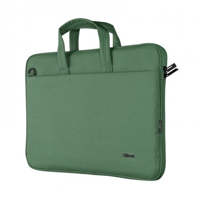 Trust NB bag 16&rdquo; Bologna, Eco-friendly Slim laptop bag for 16&rdquo; laptops, (410 x 290mm), Green