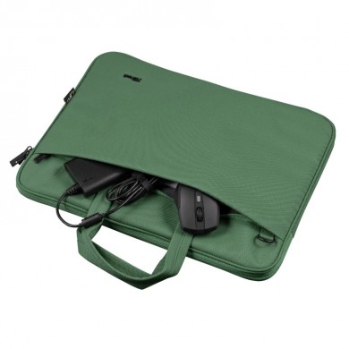Trust NB bag 16&rdquo; Bologna, Eco-friendly Slim laptop bag for 16&rdquo; laptops, (410 x 290mm), Green
