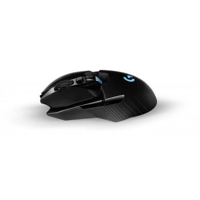 Logitech Gaming Mouse G903 Lightspeed Wireless, HERO 25K Gaming Sensor,100 - 25,600 dpi,  LIGHTSYNC RGB, Mechanical button, 7-11 Programmable buttons/ Removable side buttons, Optional extra weight: 10g