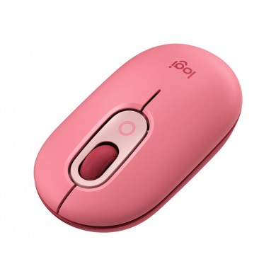 Logitech POP Mouse Wireless Mouse with Customizable Emoji, Multi-device, SilentTouch, SmartWheel, 2 Programmable buttons, Heartbreaker/Rose
