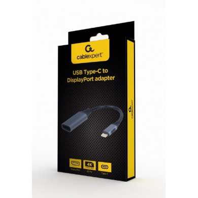 Adaptor Gembird  A-USB3C-DPF-01, USB Type-C to DisplayPort male