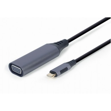 Adaptor Gembird  A-USB3C-VGA-01, USB Type-C to VGA