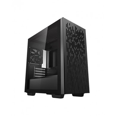 DEEPCOOL " MATREXX 40" Micro-ATX Case with Side-Window, without PSU, Pre-installed: Rear: 1x120mm DC fan, VGA Length Limit: 320mm, support cable management, 2x 2.5" Drive Bays, 2x 3.5" Drive Bays,1xUSB3.0, 1xUSB2.0, Audio, Black