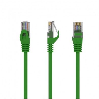 UTP Cat6 Patch cord, 3 m, Green UTP Cat6 Patch cord, 3 m, Green