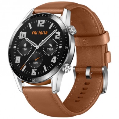 Watch Huawei Watch GT 2 Classic 46mm - Leather Brown EU