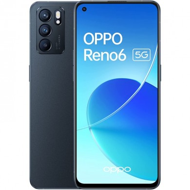 Oppo Reno6 5G Dual Sim 8GB RAM 128GB - Black EU