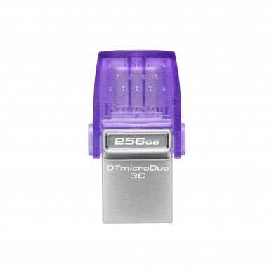 Flash Drive USB-C/A Kingston DataTraveler microDuo 3C / 256GB / 200 MByte/s