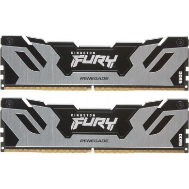 Memorie operativa Kingston FURY&reg; Renegade Silver DDR5-6400 32GB (Kit of 2*16GB)