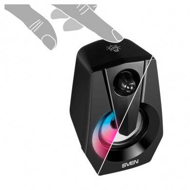 Boxe SVEN 370 / 6W / USB power / RGB / Black