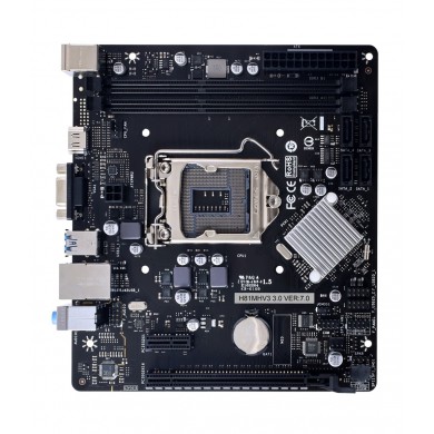 Placa de baza BIOSTAR H81MHV3 3.0 / Socket 1150 / Intel H81/ mATX