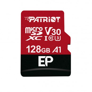 Card de memorie Patriot EP Series microSD + SD adapter / 128GB