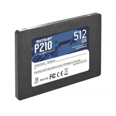 2,5&rdquo; SSD Patriot P210 512GB