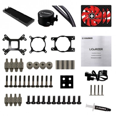 Sisteme de racire XILENCE Liquid Cooler (XC978) &rdquo;LiQuRizer 360&rdquo;  Performance A+ / Universal / 400W / Black