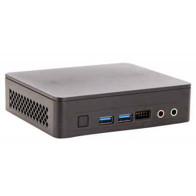 Mini PC (Barebone) Intel® NUC Kit NUC11ATKC2 (Intel® Celeron N4505 2C/2T, 2.0-2.9GHz, 2x SO-DIMM DDR4-2933(max 32GB), 1xM.2 SSD, Intel® HD Graphics, 1xHDMI, 1xDP, 1xStereo 1xMic Jack, SD CardReader, 2xUSB 3.2 Gen2, 2xUSB 3.2, 1xGbE LAN, WiFi AC /BT5.0, IR)