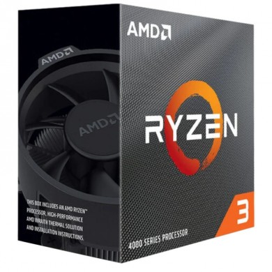 Procesor AMD Ryzen 3 4100 / AM4 / 4C/8T / Box (with Wraith Stealth Cooler)