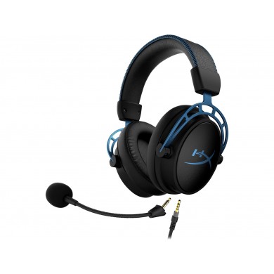 Casti Gaming HyperX Cloud Alpha S , black/blue [4P5L3AA]