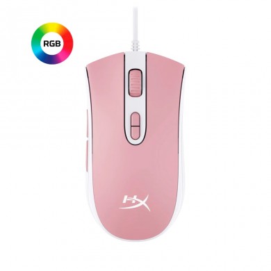 Gaming Mouse HYPERX Pulsefire Core, Pink/White [639P1AA]
