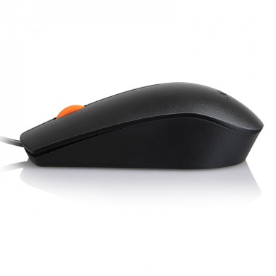 Mouse Lenovo 300/ USB/ 1600dpi/ Optical/ Black