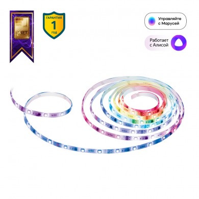 Light Strip  TP-LINK Tapo L920-5, Smart Wi-Fi Light Strip 5m, Multicolor, 2100 mcd, 25000 hours, Built-in IC Chip, One Line Multiple Colors, Voice Control, PU Coating, No Hub Required, 3M Peel-and-Stick, Bounce to the music and the lights, Flexible Installation, Schedule & Timer, Away Mode, Cuttable
