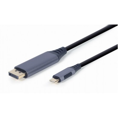 Adaptor Gembird CC-USB3C-DPF-01-6 /  USB Type-C to DisplayPort  / 1.8m