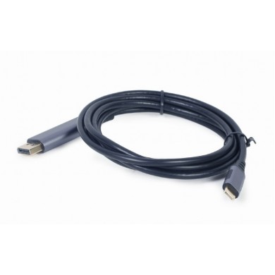 Adaptor Gembird CC-USB3C-DPF-01-6 / USB Type-C to DisplayPort / 1.8m Adaptor Gembird CC-USB3C-DPF-01-6 / USB Type-C to DisplayPort / 1.8m