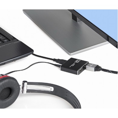 Adaptor Gembird UHG-4K2-01, USB to HDMI
