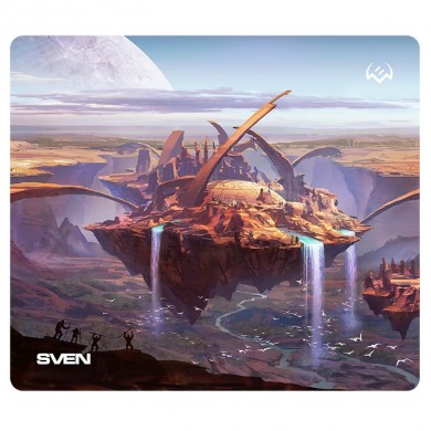 SVEN МР-G03S Island, Gaming Mouse Pad, Dimensions: 230 x 200 х 2 mm,  Non-slip rubber base