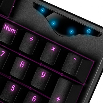 Tastatura Gaming SVEN KB-G9300 RGB / Blue switches / USB / 1.8m / Black