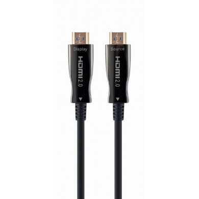 Cablu video Gembird CCBP-HDMI-AOC-80M-02 / Supports 4K UHD resolutions at 60Hz, male-male / 80 m
