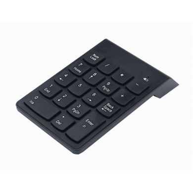 Wireless Keypad Gembird KPD-W-02 / 18 keys / USB / Black