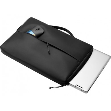 15.6&rdquo; Geanta laptop HP 15 Sleeve / Water Resistance Padded Protection and Quick Access Pocket / Black