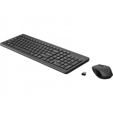 Tastatura si mouse Wireless HP 330, Black