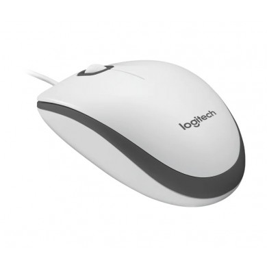Mouse Optic Logitech M100, White