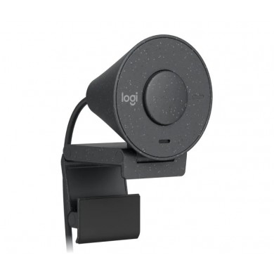 Camera Web Logitech Brio 300 / 1080p / auto light correction / noise-reducing mic / USB-C / Graphite
