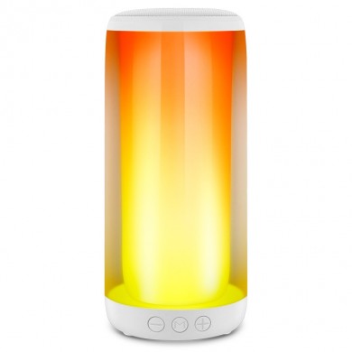 Boxe Portabile Bluetooth SVEN PS-265 White / 10W RMS / TWS / RGB 12 lighting modes with Night Light / FM tuner / USB & microSD / White