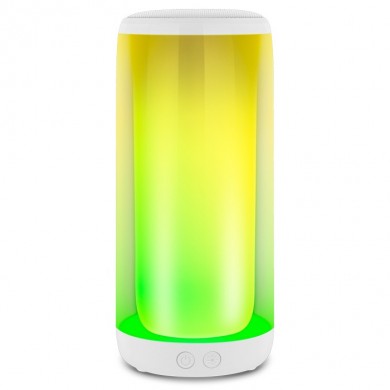 Boxe Portabile Bluetooth SVEN PS-265 White / 10W RMS / TWS / RGB 12 lighting modes with Night Light / FM tuner / USB & microSD / White