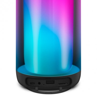 Boxe portabile Bluetooth SVEN PS-260 / 10W RMS / TWS / RGB 12 lighting modes with Night Light / FM tuner / USB & microSD / Black